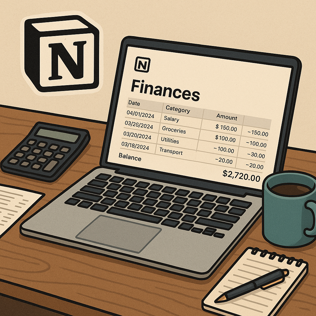 How to Use Notion to Track Your Finances